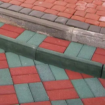 Примеры укладки бордюров 