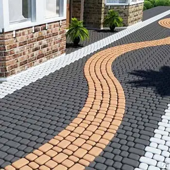 Примеры укладки брусчатки 
