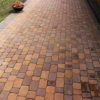 Примеры укладки брусчатки 