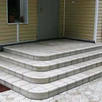 Примеры укладки ступеней 