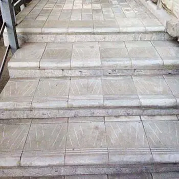 Примеры укладки ступеней